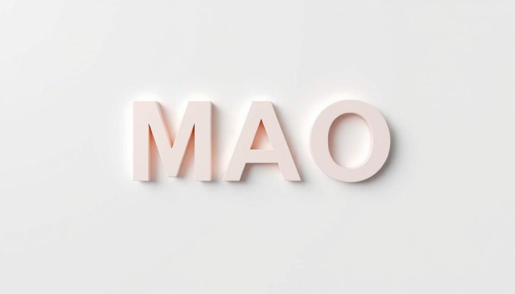A visually striking alphabetical index of essential MAO vocabulary presented against a clean, minimalist background. The words are displayed in a modern, legible font with careful kerning and tracking, creating a cohesive and organized layout. Subtle highlights and shadows add depth and dimension to the text, which appears to be floating gently on the page. The overall aesthetic is crisp, sophisticated, and optimized for clear, high-quality rendering in print or digital media. A visually striking alphabetical index of essential MAO vocabulary presented against a clean, minimalist background. The words are displayed in a modern, legible font with careful kerning and tracking, creating a cohesive and organized layout. Subtle highlights and shadows add depth and dimension to the text, which appears to be floating gently on the page. The overall aesthetic is crisp, sophisticated, and optimized for clear, high-quality rendering in print or digital media.