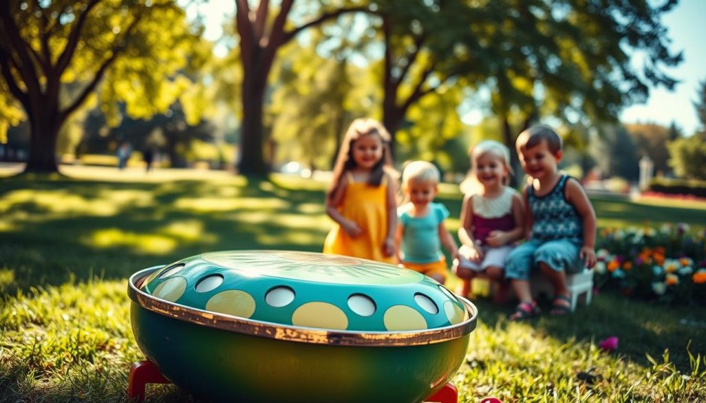 Handpan pour enfant : âge, taille et modèle à choisir